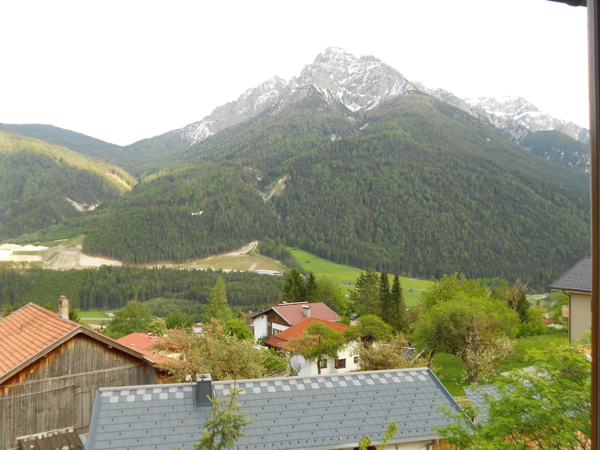 Haus Leitgeb Appartement Telfes im Stubai Buitenkant foto