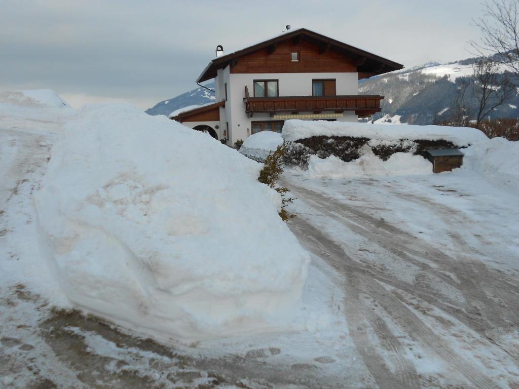 Haus Leitgeb Appartement Telfes im Stubai Buitenkant foto